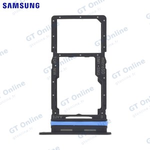 Tiroir SIM Original Samsung Galaxy A16 4G A165 GH98-49822E Bleu Nuit