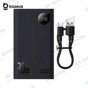 Batterie Externe Power Bank Baseus PPADM2-20 20000mAh 30W Noir