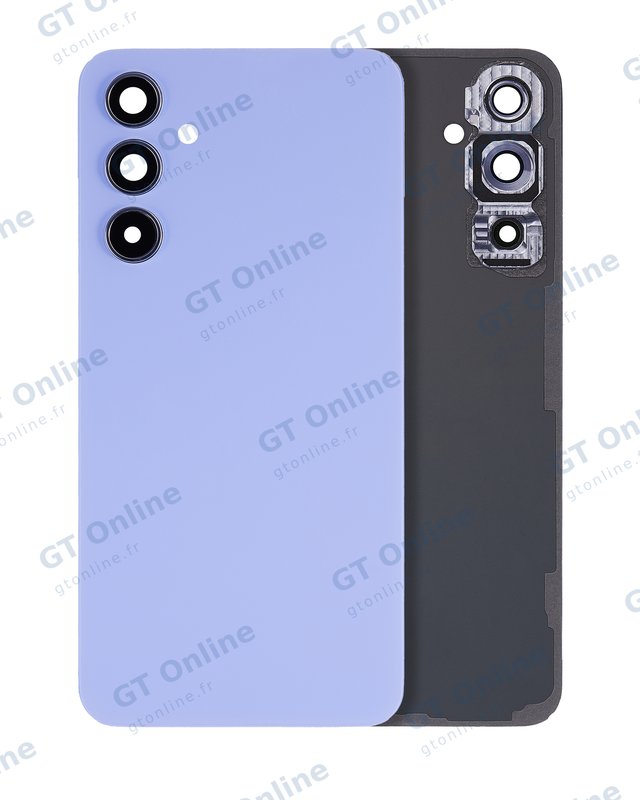 Capot arrière avec lentilles pour Samsung Galaxy A54 5G (A546 / 2023) (compatible, Violet) — vue 1