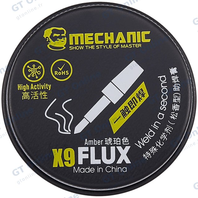 Flux à la colophane Mechanic X9