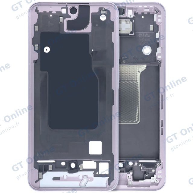 Châssis pour Samsung Galaxy A55 5G (A556 / 2024) (pack service origine, Lilac)