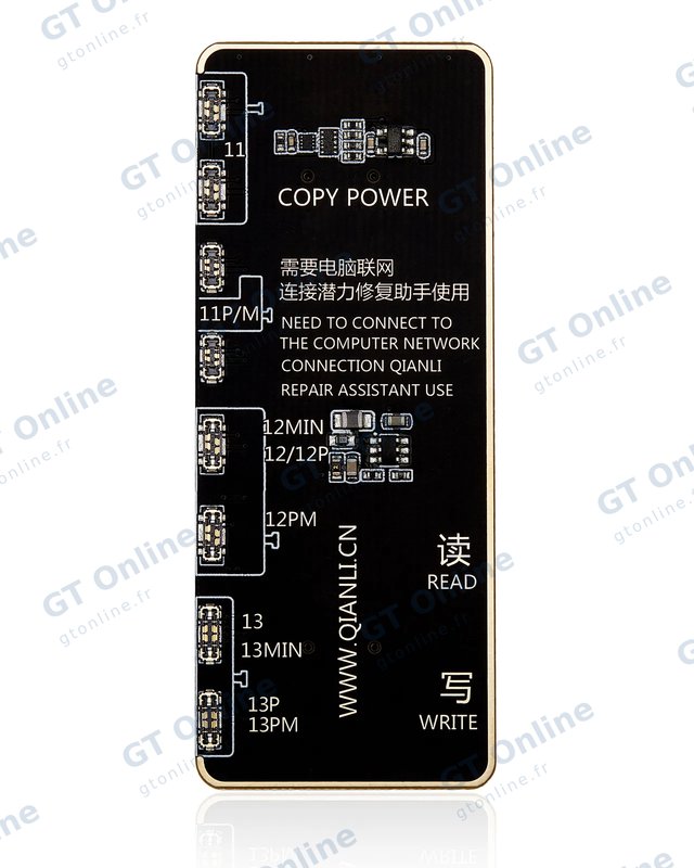 Carte de correction des données de batterie Qianli Copy Power V1.2 pour iPhone 11 à 13 (toute la série)