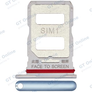Tiroir SIM pour Xiaomi 12T / 12T Pro (bleu)