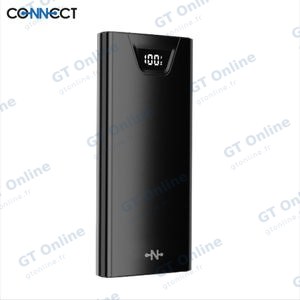Batterie Externe Power Bank CONNECT MC-BE10N01 10000mAh Noir