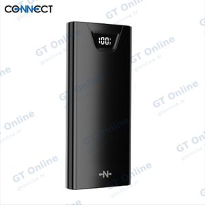 Batterie Externe Power Bank CONNECT MC-BE10N01 10000mAh Noir
