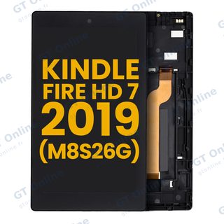 Écran LCD avec châssis pour Amazon Kindle Fire HD 7 2019 (M8S26G) (reconditionné, toutes couleurs)