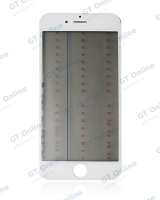 Vitre avec cadre, OCA et polariseur préinstallés pour Apple iPhone 6 (blanc)