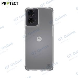 Coque Silicone Renforcée PROTECT pour Motorola Moto G24 4G Transparent — vue 2