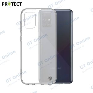 Coque Silicone PROTECT pour Samsung Galaxy A71 A715 Transparent