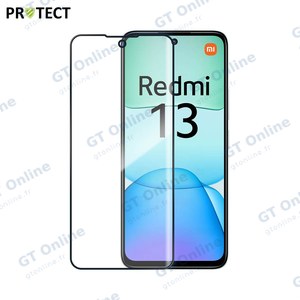 Verre Trempé Intégral PROTECT pour Xiaomi Redmi 13 4G Noir