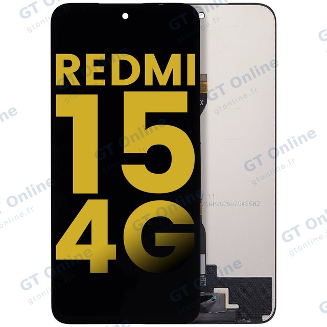 Écran LCD sans châssis pour Xiaomi Redmi 15 4G / Poco M7 4G (reconditionné, toutes couleurs)