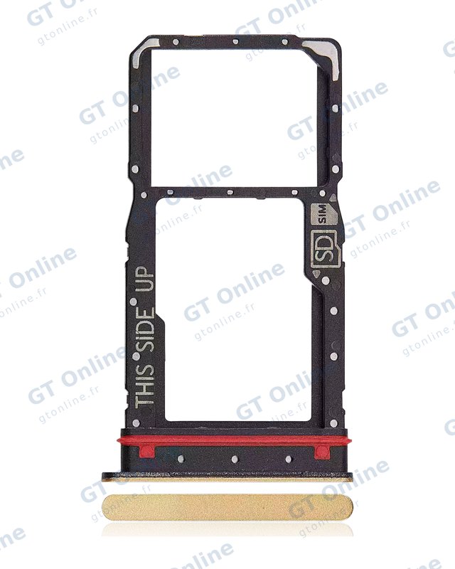 Tiroir SIM pour Motorola Moto G 5G (XT2417 / 2024) (or)