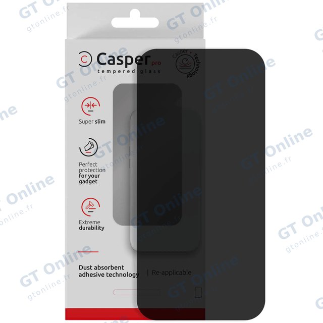 Verre trempé pour iPhone Air (blister, Privacy) — réf. 107282215132