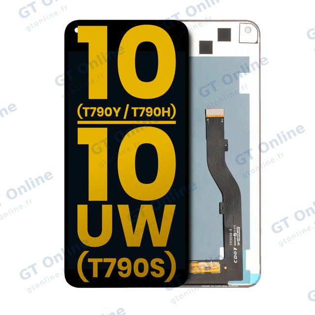 Écran LCD sans châssis pour TCL 10 5G (T790Y / T790H) / TCL 10 5G UW (T790S) (reconditionné, toutes couleurs)