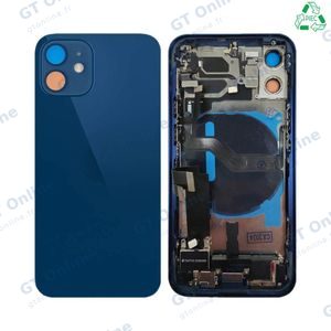 Coque de Réparation Complète Aftermarket (PIEC) Apple iPhone 12 Mini (Version US) Bleu