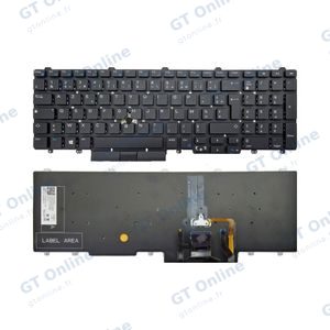 Clavier PC Portable DELL Latitude 15 5000 Series 5580 5590 5591 AZERTY