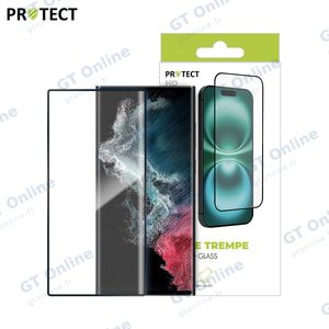 Verre Trempé HD PROTECT pour Samsung Galaxy S22 Ultra S908 Transparent — vue 3