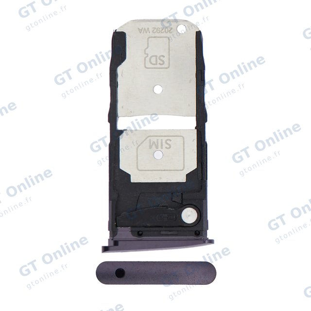 Tiroir SIM pour Motorola Moto Z4 (XT1980 / 2019) (violet)