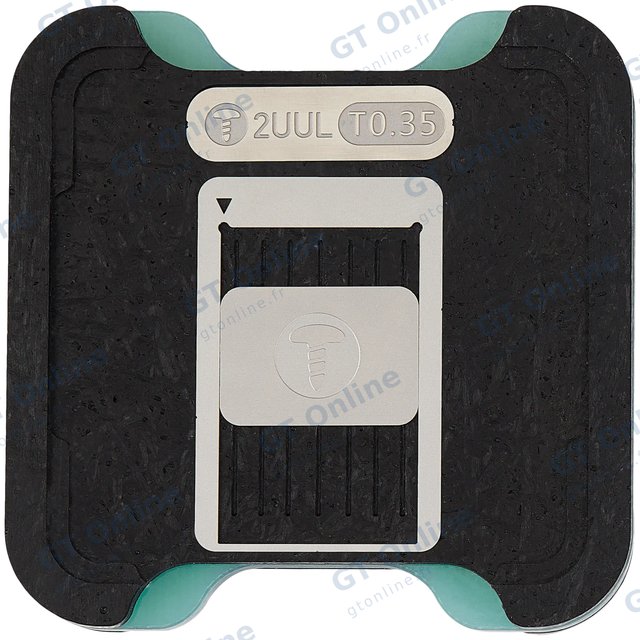 Jeu de plateforme de rebillage CPU magnétique double face 2UUL BH17 (CPUX75)