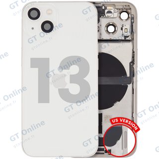 Châssis pour Apple iPhone 13 (version US, origine d'occasion — grade B, lumière stellaire) — réf. 107282226672