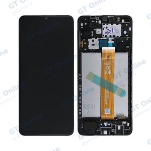 Écran Tactile Premium avec Châssis Samsung Galaxy A12 Nacho A127 Noir