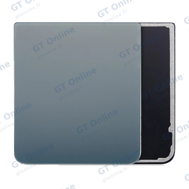 Vitre arrière pour Samsung Galaxy Z Flip 3 5G (pack service origine, vert)