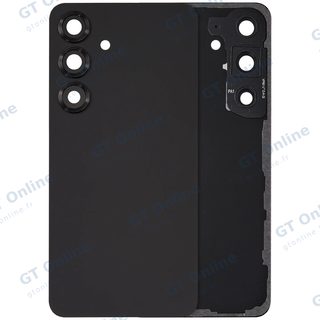 Vitre arrière pour Samsung Galaxy S25 5G (sans logo, compatible premium, Blue Black)