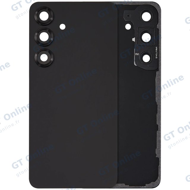 Vitre arrière pour Samsung Galaxy S25 5G (sans logo, compatible premium, Blue Black)