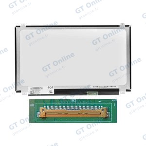 Dalle Ordinateur Portable 15.6" Slim HD (1366x768) LCD 60Hz, LVDS 40pin Droite 25mm, Fixation Haut Bas ~360mm