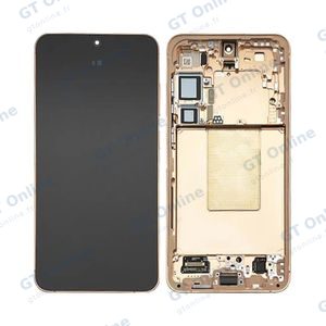 Écran Tactile Soft Oled avec Châssis Samsung Galaxy S24 Plus 5G S926 Orange
