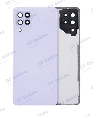 Vitre arrière pour Samsung Galaxy A22 4G (A225 / 2021) (pack service origine, Violet)