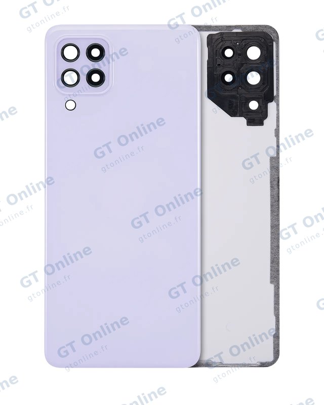 Vitre arrière pour Samsung Galaxy A22 4G (A225 / 2021) (compatible premium, Violet)