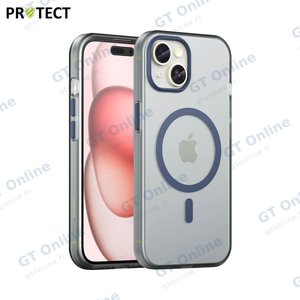 Coque de Protection MF-006 MagSafe PROTECT pour Apple iPhone 15 Bleu Marine
