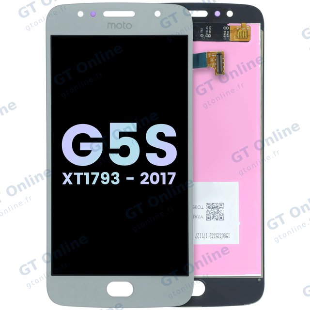 Écran LCD sans châssis pour Motorola Moto G5s (XT1793 / 2017) (origine, Lunar Gray)