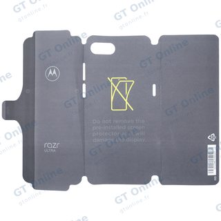 Film d’emballage de protection pour Motorola Razr Ultra / Razr 60 Ultra (XT2551 / 2025, origine) — vue 1
