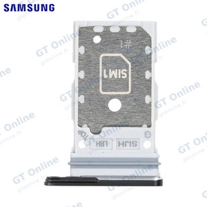 Tiroir SIM Original Samsung Galaxy S22 Ultra S908 GH98-47138E Gris