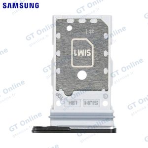 Tiroir SIM Original Samsung Galaxy S22 Ultra S908 GH98-47138E Gris