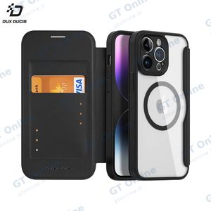 Housse de Protection Skin X Pro Dux Ducis pour Apple iPhone 14 Pro Max MagSafe Noir — vue 3