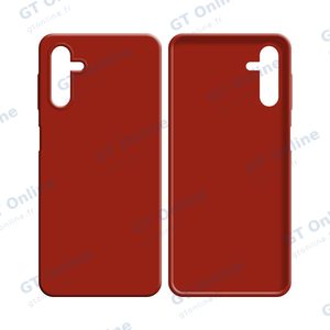 Coque Silicone Compatible pour Samsung Galaxy A13 5G A136/Galaxy A04s A047F (#1) Rouge — vue 2