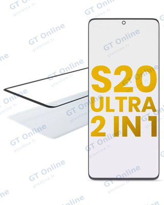Vitre d’écran avec OCA pour Samsung Galaxy S20 Ultra