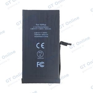 Batterie High Capacity Apple iPhone 15 Plus (4650mAh TI)