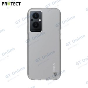 Coque Silicone PROTECT pour OPPO Reno 8 Lite 5G Transparent — vue 2