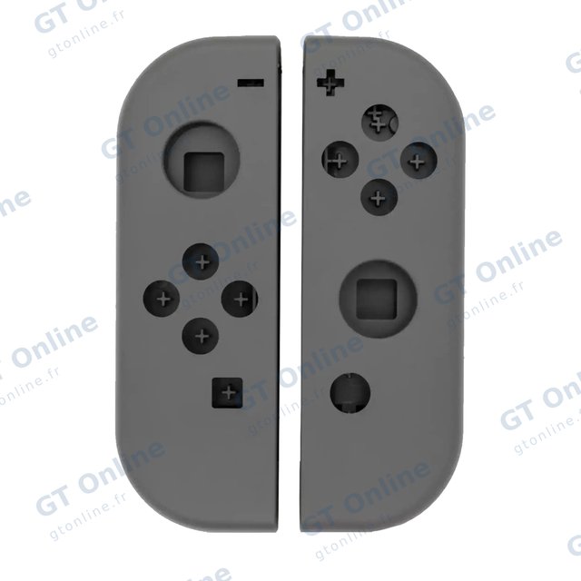 Coque de remplacement pour manette Joy-Con Nintendo Switch OLED (gris)