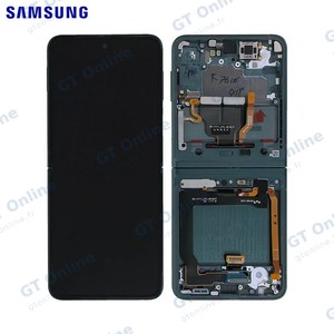 Écran Tactile Original Samsung Galaxy Z Flip 3 5G F711 GH82-27243C GH82-27244C Vert