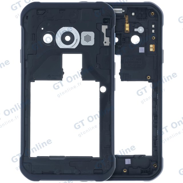 Châssis pour Samsung Galaxy Xcover 3 (G388) (pack service origine, noir)