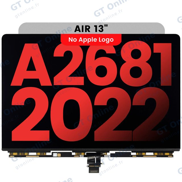 Dalle LCD seule pour Apple MacBook Air 13" (A2681 / A3113 / A3240) (With All Years, compatible)