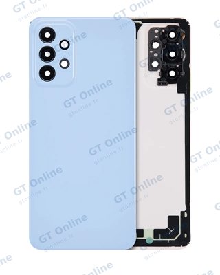 Vitre arrière pour Samsung Galaxy A23 (A235 / 2022) (compatible premium, bleu)