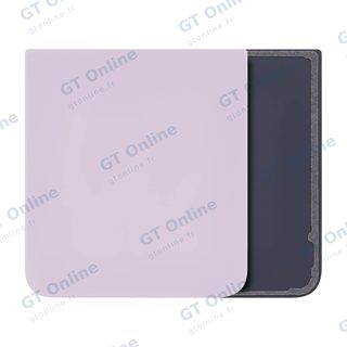 Vitre arrière pour Samsung Galaxy Z Flip 5 (pack service origine, lavande)