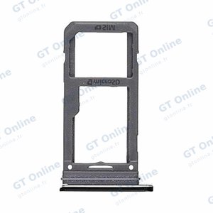 Tiroir Sim Premium Samsung Galaxy S8 G950/Galaxy S8 Plus G955 Noir