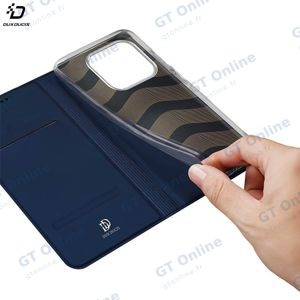 Housse de Protection Skin Pro Dux Ducis pour Xiaomi 17 5G Bleu — vue 4
